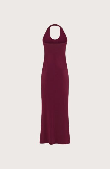 Abito tagliato jersey fine crepe bielastico retro