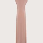 Abito tagliato jersey fine crepe bielastico retro