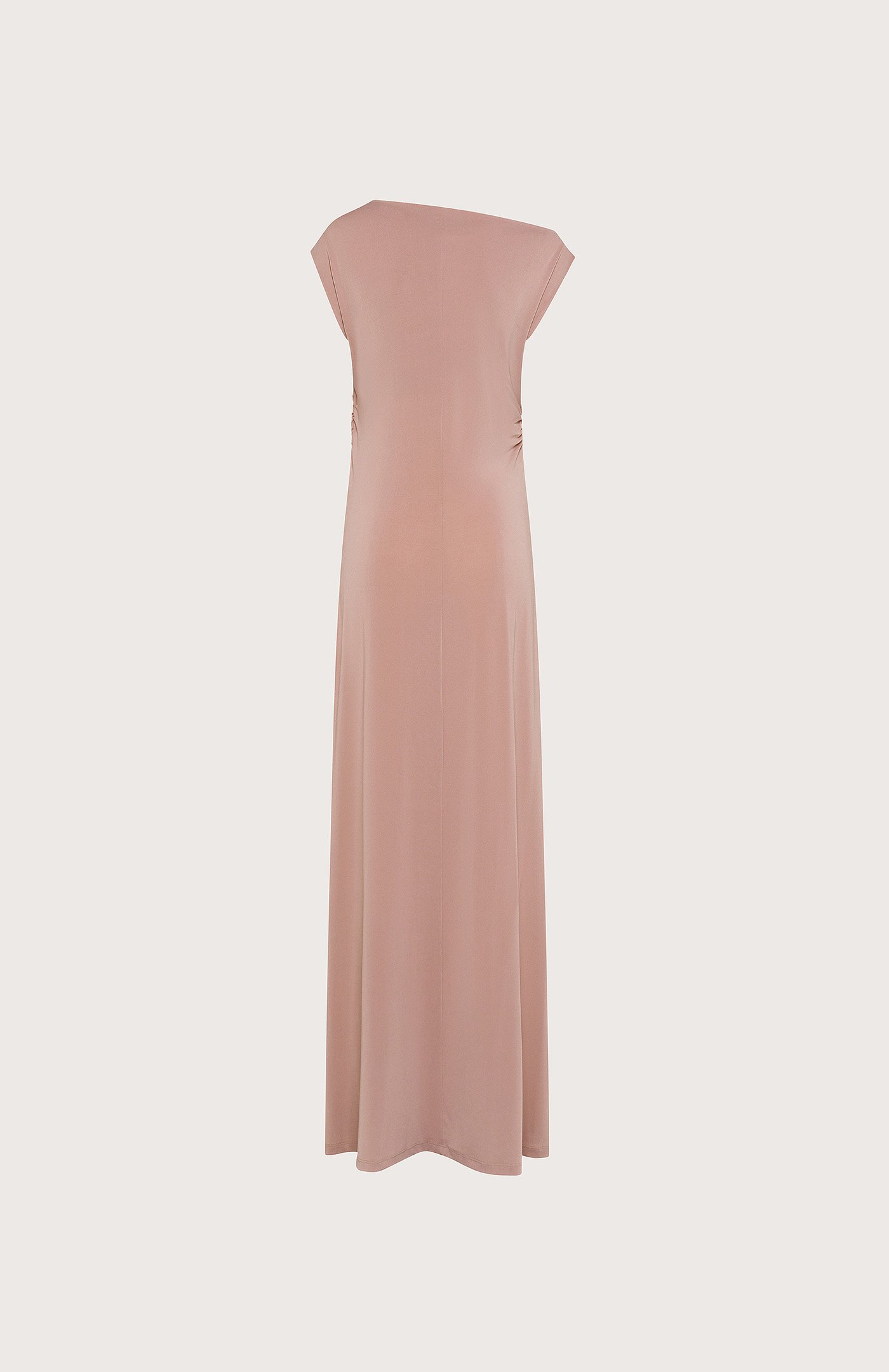 Abito tagliato jersey fine crepe bielastico retro