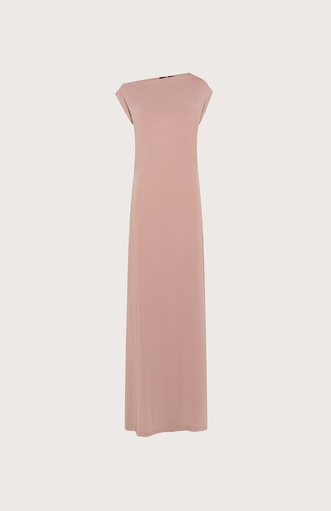 abito donna rosa Seventy tagliato jersey fine crepe bielastico