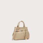 Borsa pelle martellata lato