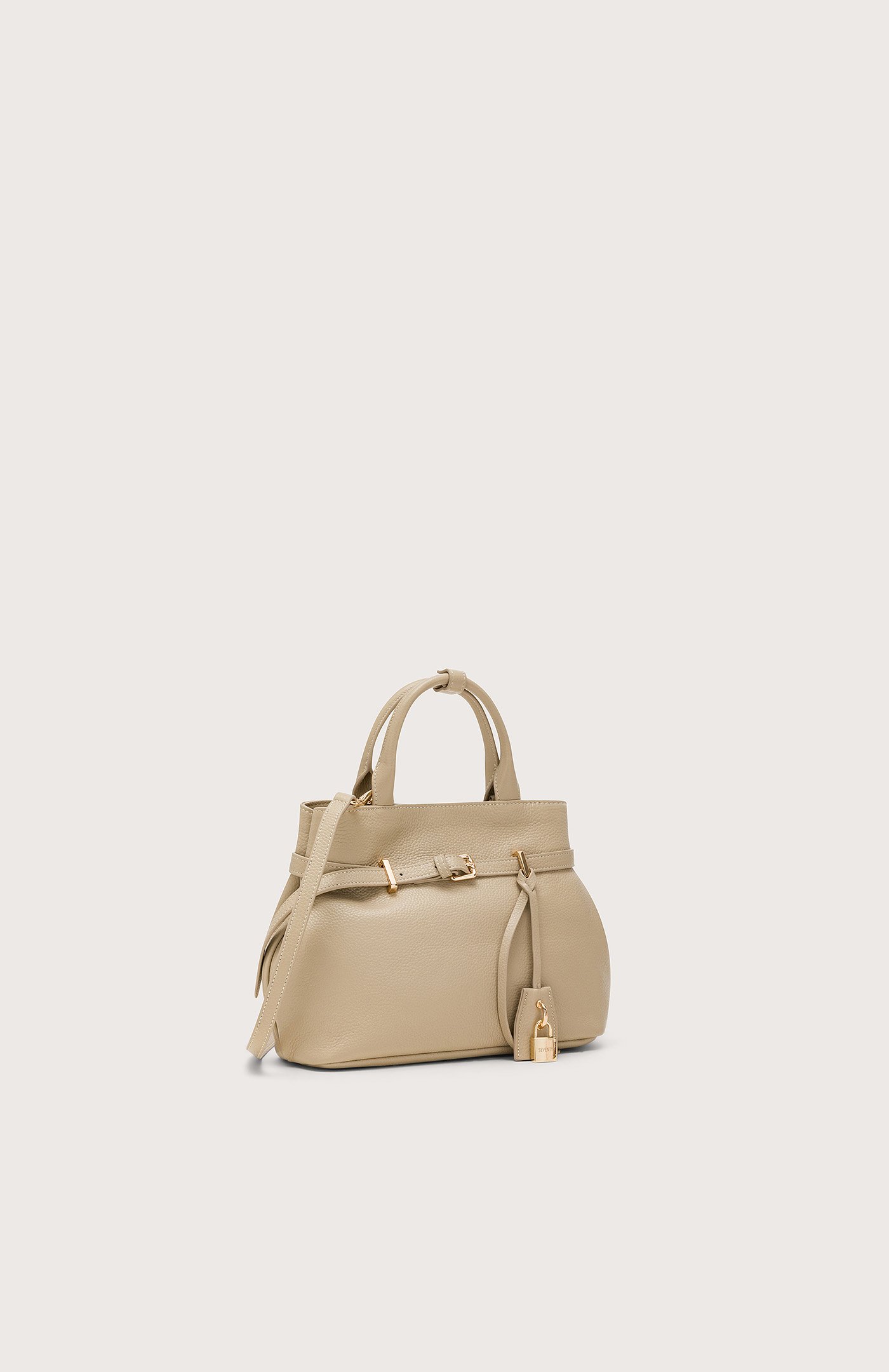 Borsa pelle martellata lato