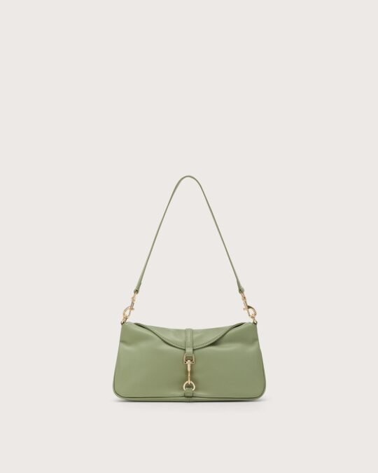 borsa nappa colore verde taglia un