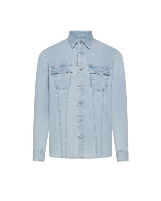 Camicia uomo Cycle james regular icon shirt light bleach