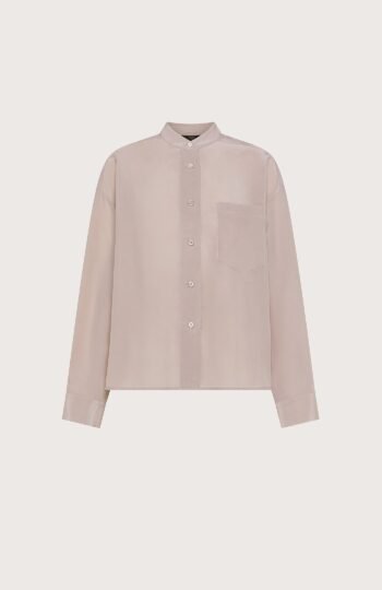 Camicia donna Seventy unito misto seta sand wash colore rosa taglia 40