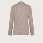 Giacca maglia micro fantasia lurex retro