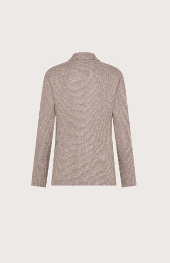 Giacca maglia micro fantasia lurex retro