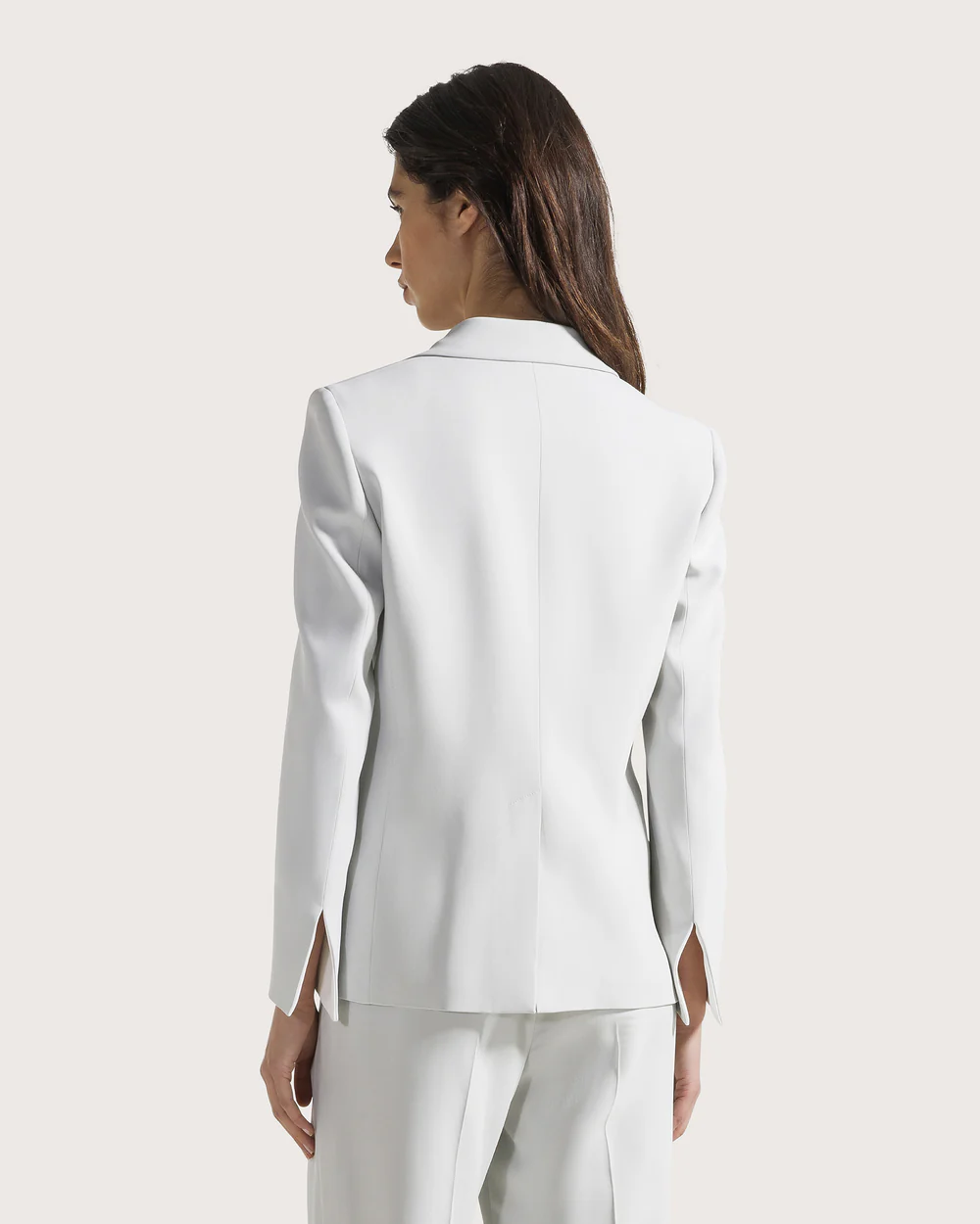 Giacca cady crepe viscosa unito stretch
