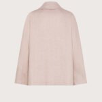 Giacca lino cotone stretch effetto vintage retro