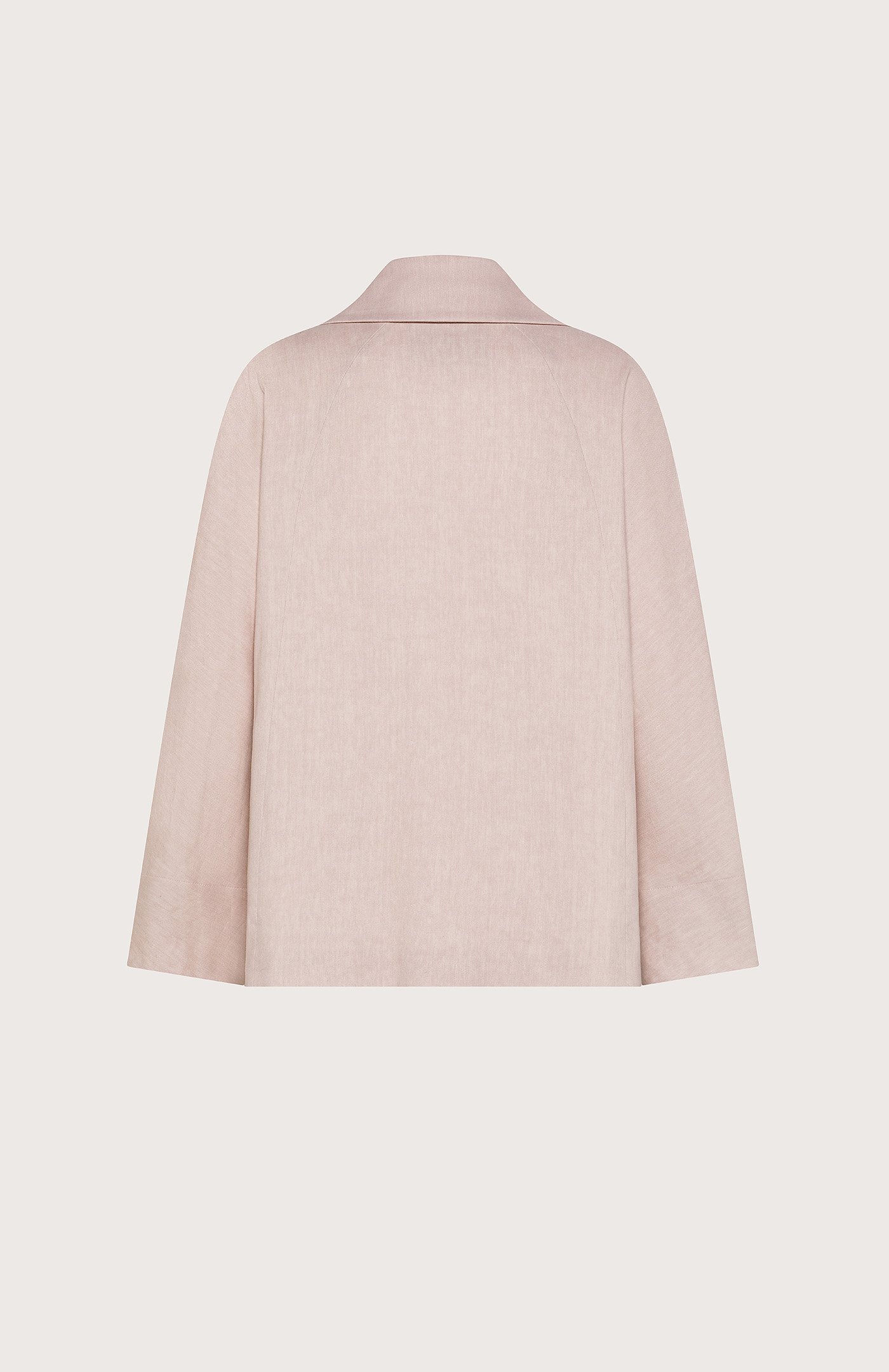 Giacca lino cotone stretch effetto vintage retro