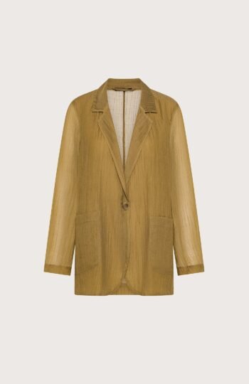 giacca donna voile unito fiammato stropicciato Seventy