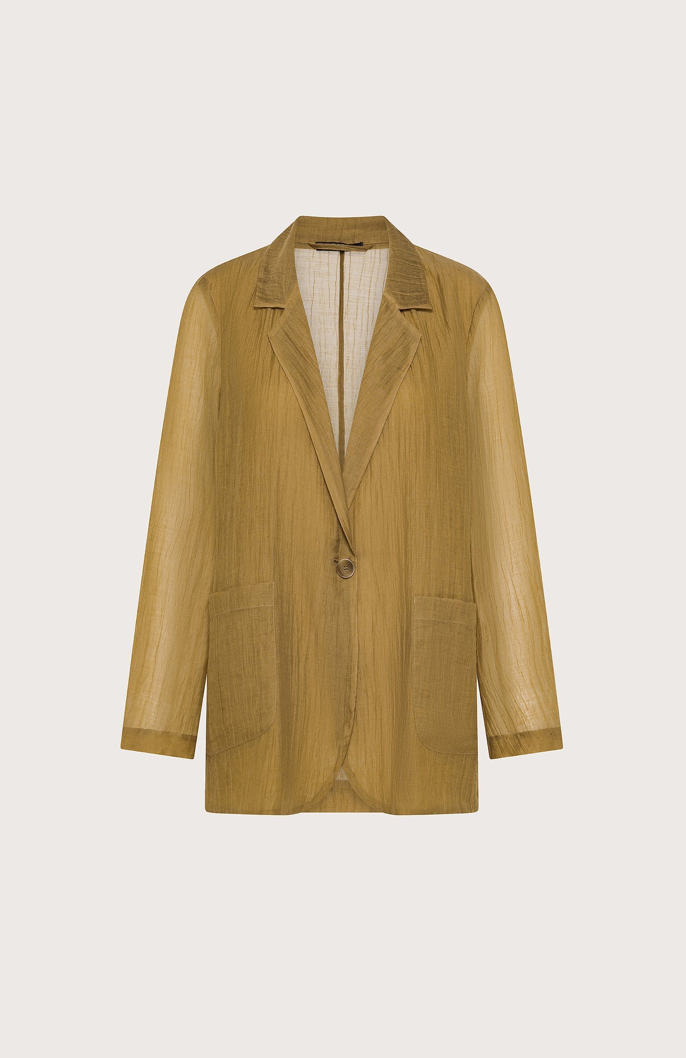 giacca donna voile unito fiammato stropicciato Seventy