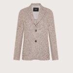 Giacca maglia rosa donna Seventy fronte