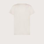 T-shirt jersey+crepe misto seta retro