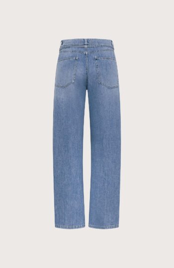 Pantalone denim blue leggero lavaggi vari retro