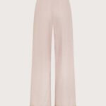 Pantalone lino cotone stretch effetto vintage retro