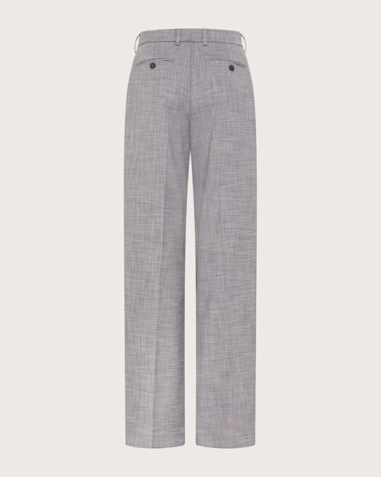 Pantalone diagonale viscosa fluido retro
