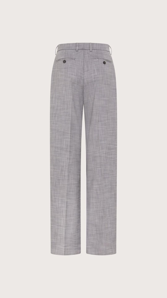 Pantalone diagonale viscosa fluido retro