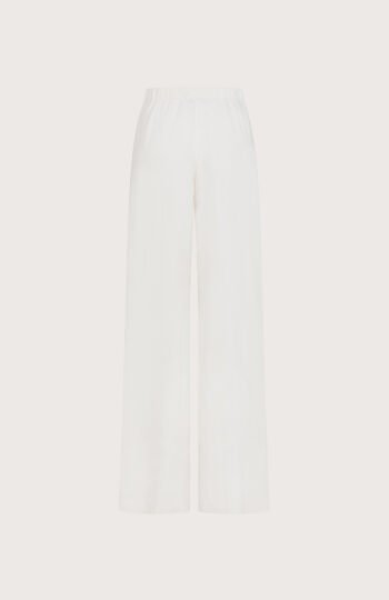 Pantalone cady crepe viscosa unito stretch retro