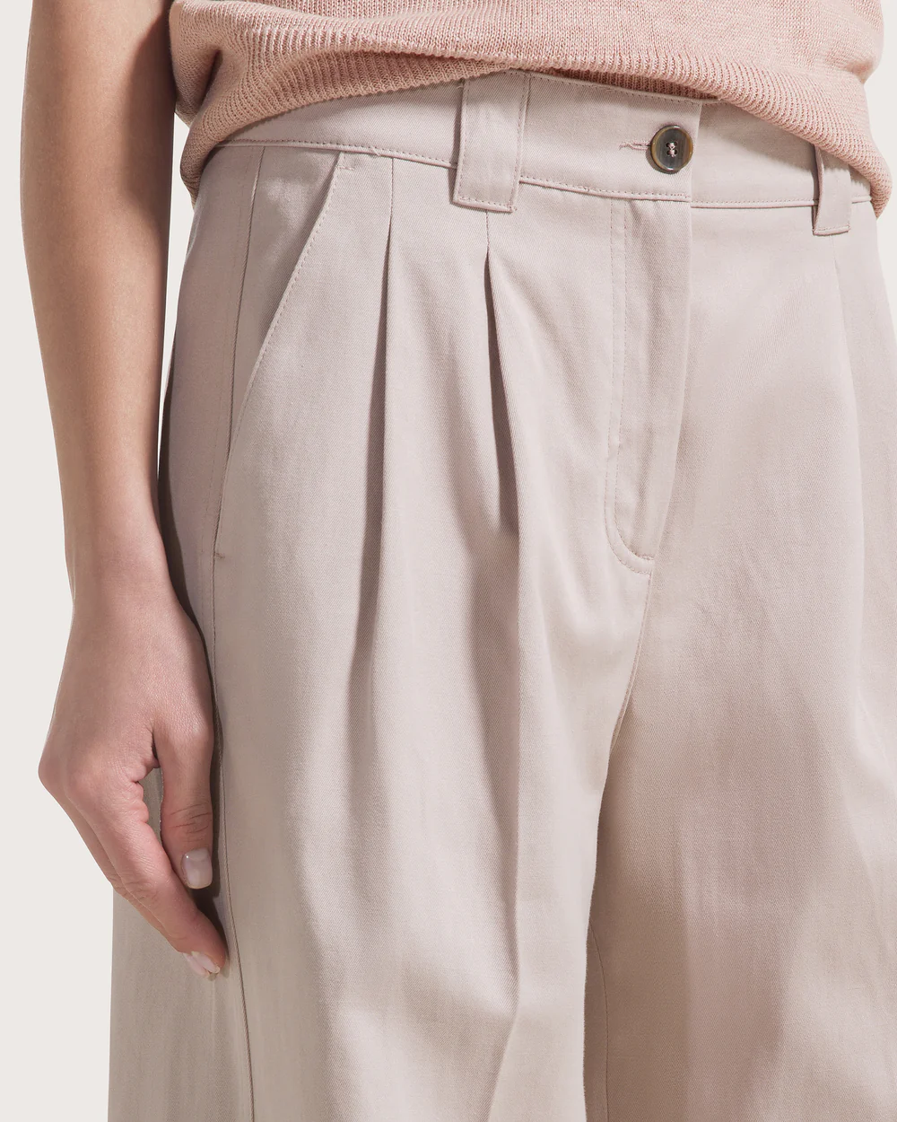Pantalone organza fiammata crinkle