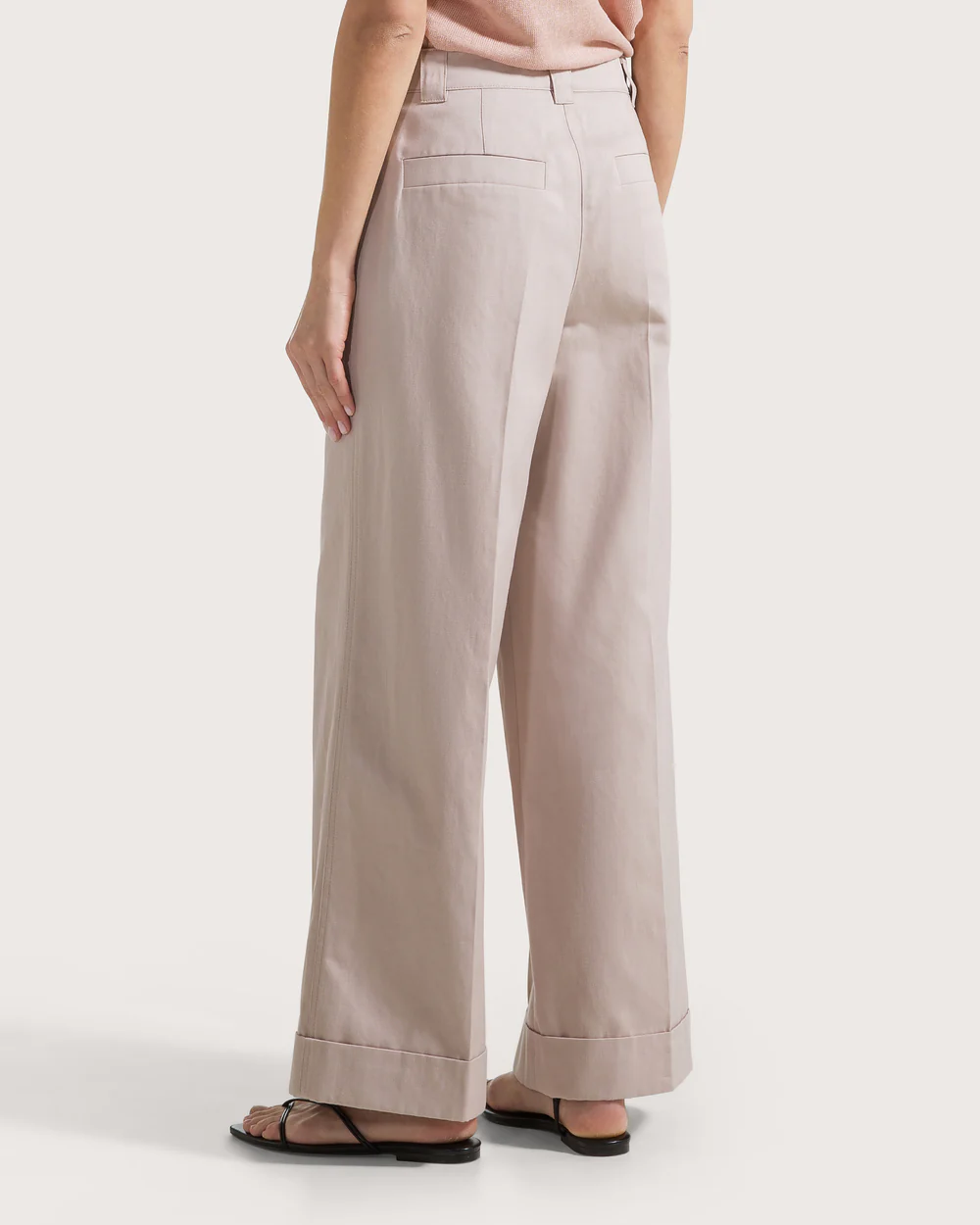 Pantalone organza fiammata crinkle