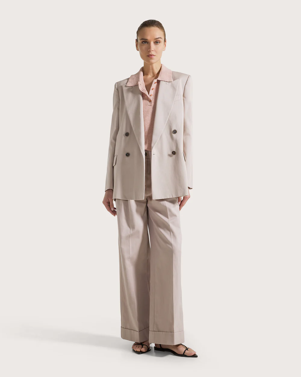 Pantalone organza fiammata crinkle