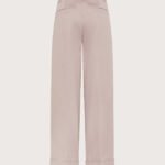 Pantalone organza fiammata crinkle retro