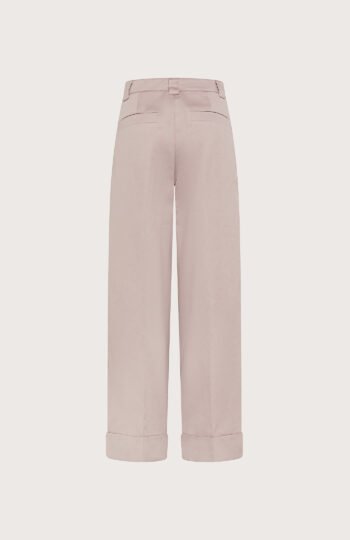 Pantalone organza fiammata crinkle retro