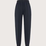 Pantalone donna tela tencel tinto capo retro