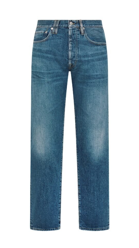 Pantalone blu uomo Cycle standard comfort regular straight '90s fit medium vintage