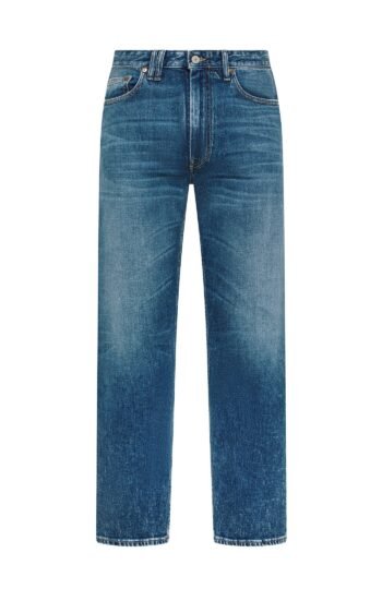 Pantalone uomo blu Cycle wise comfort regular fit straight ankle leg antique vintage