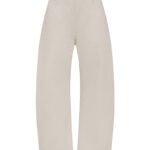 pantalone donna beige Cycle aida crop super fitted low waist cropped curve leg direct dyed