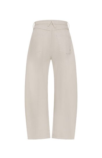 retro del pantalone donna aida crop super fitted low waist cropped curve leg direct dyed