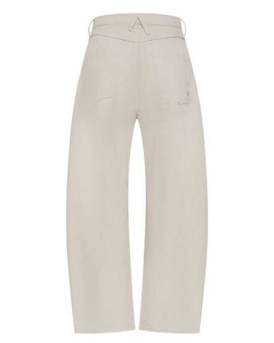 retro del pantalone donna aida crop super fitted low waist cropped curve leg direct dyed