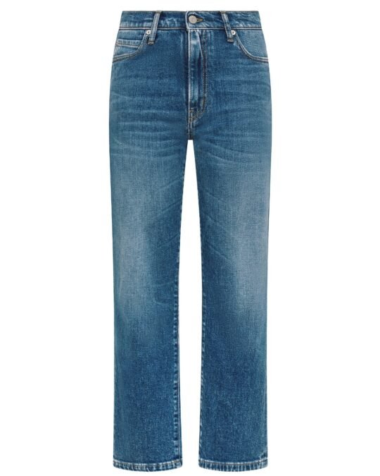 Pantalone donna blu Cycle francy slim fit straight leg antique vintage