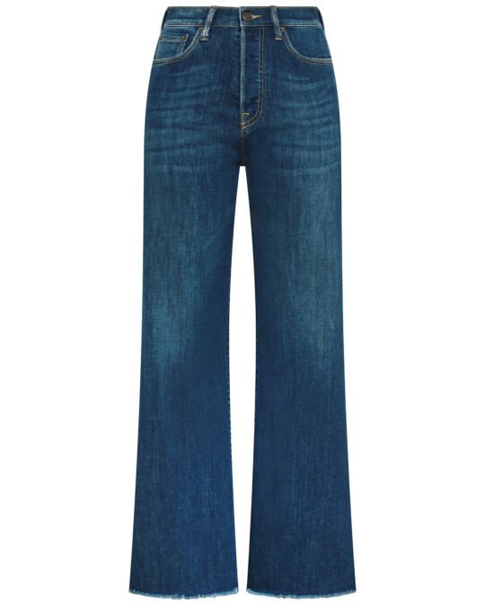 Pantalone donna jeans luna mid rise flared dark vintage Cycle