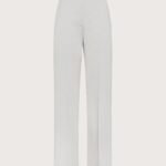 Pantalone donna Seventy cady crepe viscosa unito stretch colore grigio taglia 42