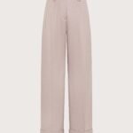 pantalone organza fiammata crinkle st. floreale sfumato