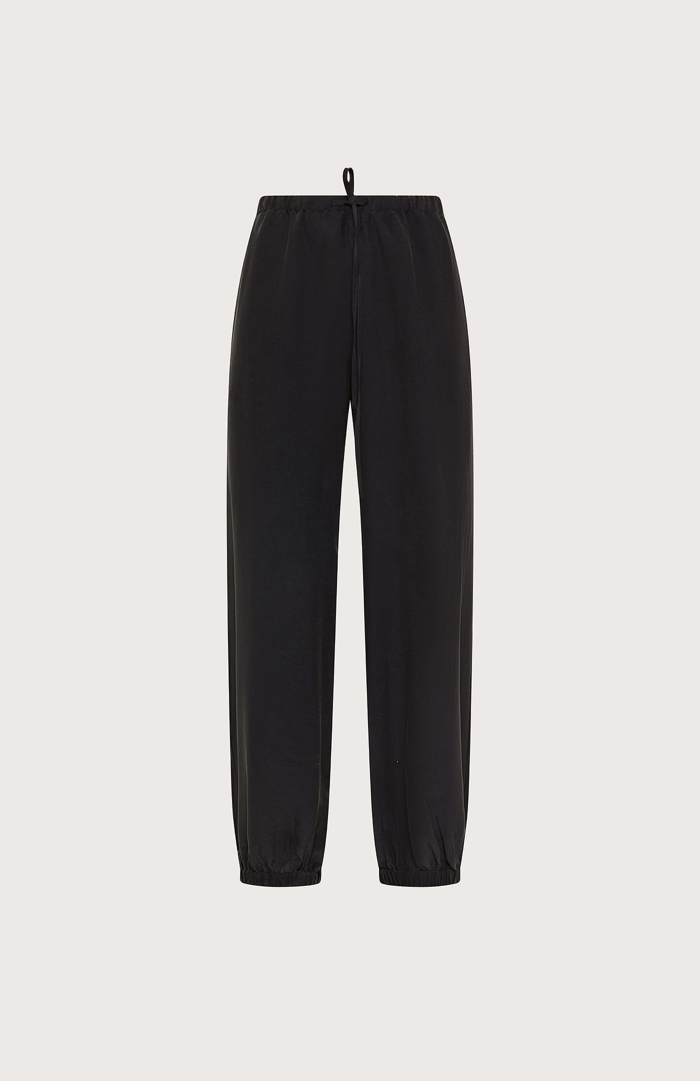 pantalone unito misto seta sand wash colore nero taglia 38 donna Seventy