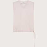 Seventy Top scollo v smanicato jersey con inserti misto seta MJ2072__830250