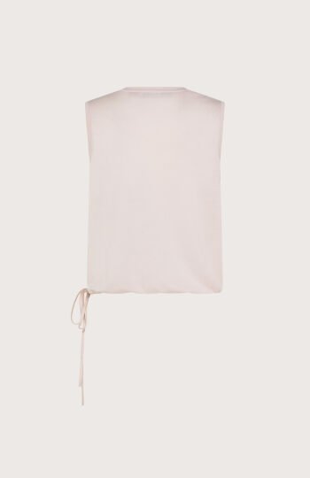 Seventy Top scollo v smanicato jersey con inserti misto seta MJ2072__830250 retro