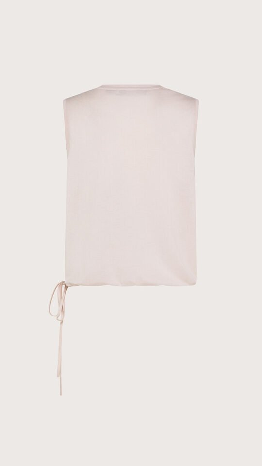 Seventy Top scollo v smanicato jersey con inserti misto seta MJ2072__830250 retro