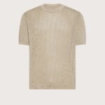 girocollo traforato f.14 T-shirt Uomo Panna Seventy Collezione S/S 2026