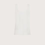 Top cady crepe viscosa unito stretch retro