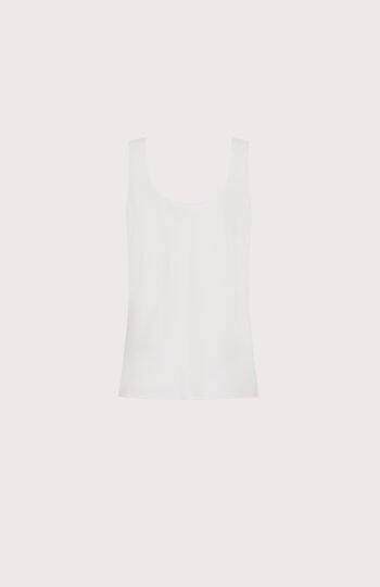 Top cady crepe viscosa unito stretch retro