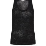 Top donna nero Cycle nia tank top donna