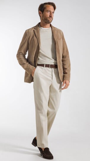 immagine di un modello con abbigliamento uomo