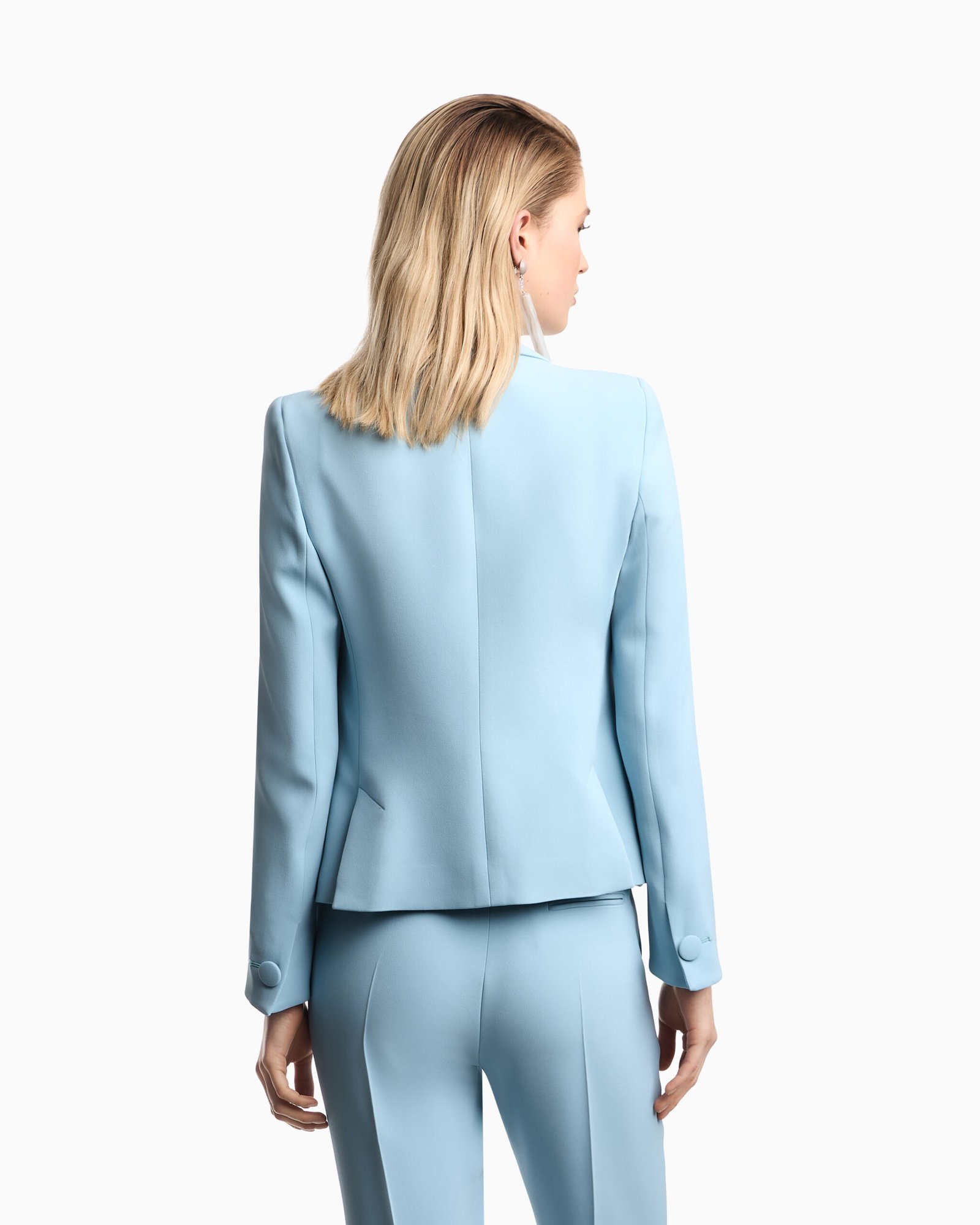 Blazer donna color turchese Emporio Armani