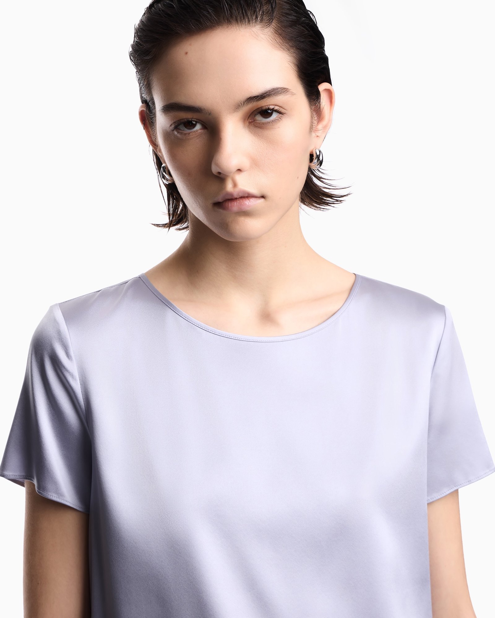 Maglia donna in seta Emporio Armani