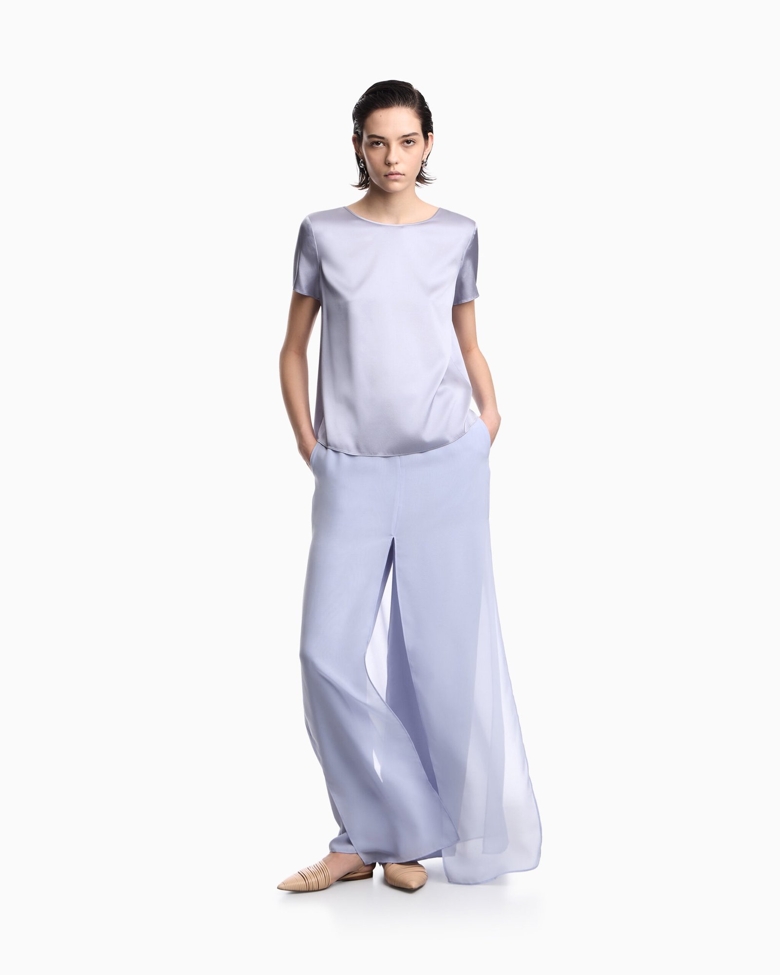 Maglia donna in seta Emporio Armani